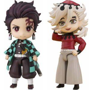 【鬼滅の刃】Figuarts mini『竈門炭治郎 煉獄杏寿郎の鍔の日輪刀ver.』『童磨（どうま）』デフォルメ可動フィギュア【バンダイ】より2025年7月～順次発売予定♪