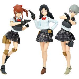 【リトルアーモリー】figma『武装JKバリアントA2／B2／C2 コード：URBEX』可動フィギュア予約【トミーテック】より2025年11月～順次発売予定
