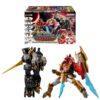 【ナンバーワン戦隊ゴジュウジャー】ミニプラ ナンバーワン合体シリーズ03『ブラック大獣神&ウルフデカリバー50』食玩プラモデル【バンダイ】より2025年8月発売予定♪