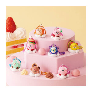 【星のカービィ】『カービィのグルメフェス まんまるたまごボーロ マスコットつき』食玩マスコット