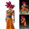 【ドラゴンボール超】S.H.フィギュアーツ『超サイヤ人ゴッド孫悟空〈神の気を纏いし姿〉』可動フィギュア