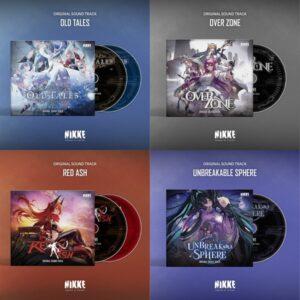 【メガニケ】『勝利の女神：NIKKE OST Old Tales／Over Zone／RED ASH／Unbreakable Sphere』CD
