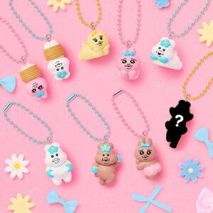 【おぱんちゅうさぎ】『おぱんちゅうさぎ×んぽちゃむ チョコがけビスケット マスコットつき』食玩グッズ