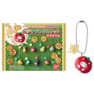 【サンリオ】『サンリオキャラクターズ ベジタブルビスケット&チャーム』食玩グッズ