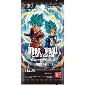 【ドラゴンボールスーパーカードゲーム フュージョンワールド】『ブースターパック CROSS FORCE［FB10］クロスフォース』TCGトレカ
