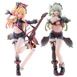 【次元具象】1/12『魔音天使・星川猫猫 黄髪Ver.／緑髪Ver.』可動フィギュア