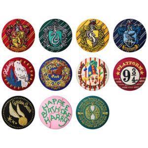 【ハリー・ポッター】『ハリー・ポッター 刺繍缶バッジビスケット』食玩グッズ