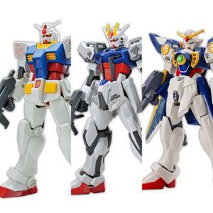 【ガンプラ】ENTRY GRADE 1/144『RX-78-2 ガンダム／ストライクガンダム／ウイングガンダム ［浮世絵パッケージVer.］』プラモデル