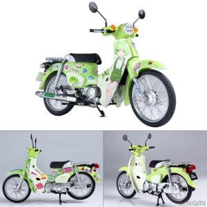 【東北ずん子・ずんだもんプロジェクト】NEXTシリーズ 1/12『ホンダ スーパーカブ（ずんだもんEdition）』プラモデル