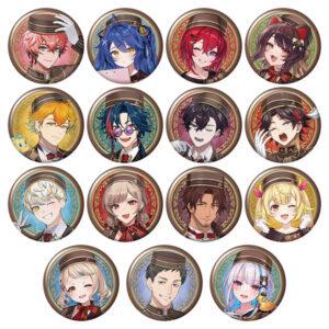 【にじさんじ】『にじさんじ 缶バッジビスケット４』食玩グッズ