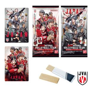 【バレーボール日本男子代表】『JAPAN NATIONAL VOLLEYBALL TEAM 男子日本代表ver. ツインウエハース 2026』食玩カード