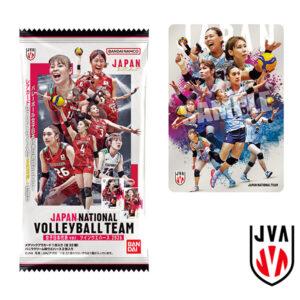 【バレーボール日本女子代表】『JAPAN NATIONAL VOLLEYBALL TEAM-女子日本代表ver.- ツインウエハース 2026』食玩カード