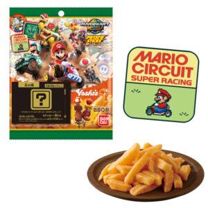 【マリオカート】『マリオカート ワールド ステッカーつきポテトスティック チーズバーガー味』食玩グッズ