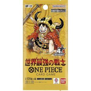 【ONE PIECEカードゲーム】ブースターパック『世界最強の戦士【OP-17】』ワンピースカード