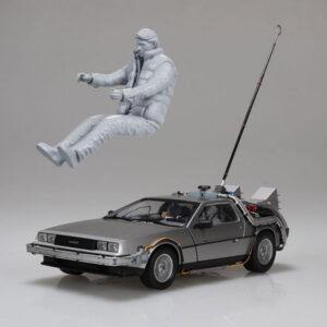 【バック・トゥ・ザ・フューチャー】ムービーメカ『No.BT-05 タイムマシン フィギュア付き』1/24 プラモデル