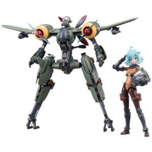 【鉄銹薔薇 -RUSTED BRIER-】1/12『ランデ・コスキネン & RTP-10A 鋒刃 高速可変戦機』プラモデル