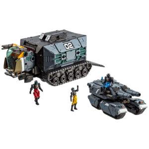 【ダイアクロン】『〈D〉ビークルズ/セット9:グラウンドミッション』可動フィギュア