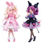 【リカちゃん】リカ スタイリッシュドールコレクション『マイメロディ My Melody Sweet Pink Style』『クロミ Kuromi Spicy Black Style』ドール【タカラトミー】より2022年10月発売予定♪