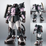 【ガンダム MSV】ROBOT魂〈SIDE MS〉『MS-06R-1A 高機動型ザクII ver. A.N.I.M.E.～黒い三連星～』可動フィギュア【バンダイ】より2022年9月再販予定♪