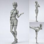 S.H.フィギュアーツ『ボディちゃん -矢吹健太朗- Edition ワイヤーフレーム（Gray Color Ver.）』可動フィギュア【バンダイ】より2024年7月再販予定♪