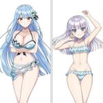 【ドルフィンウェーブ】抱き枕カバー『永雪氷織（なゆき ひおり）』『シュネー・ヴァイスベルグ』グッズ【ムービック】より2024年7月発売予定♪