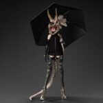 【Beautiful Chemistry】Fierce Girls Series『BONE GIRL／TRICERATOPS』1/6 可動フィギュア【Underverse】より2025年3月発売予定♪