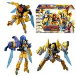 【ナンバーワン戦隊ゴジュウジャー】ミニプラ ナンバーワン合体シリーズ01『テガソード＆レオンバスター50＆ティラノハンマー50』食玩プラモデル【バンダイ】より2025年4月発売予定♪