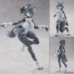 【けもプラ】『ハイイロオオカミ』『ヒトパーツセット［カラーB］』他 プラモデル