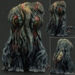 【ゴジラ対ヘドラ】デフォリアル『ヘドラ』完成品フィギュア【プレックス】より2019年4月発売予定♪