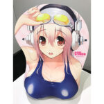 【ニトロプラス】『すーぱーそに子 等身大おっぱいマウスパッド「スク水」2.0』グッズ【Softgarage】より2019年7月発売予定♪