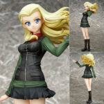 【ガルパン】1/7『クラーラ』ガールズ＆パンツァー 完成品フィギュア【キューズQ】より2020年4月発売予定♪