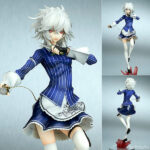 【東方Project】1/8『十六夜咲夜 紅魔城伝説版 エクストラカラー』美少女フィギュア【キューズQ】より2020年11月発売予定♪