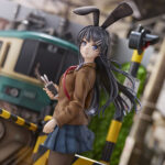 【青ブタ】1/7『桜島麻衣 江ノ電 Ver.』青春ブタ野郎はバニーガール先輩の夢を見ない 完成品フィギュア【eStream】より2022年5月発売予定♪